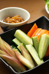 夏野菜盛り合わせ