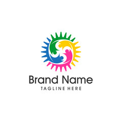 people crowd gear logo