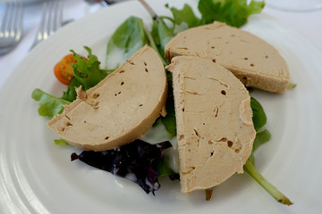 tranches de foie gras
