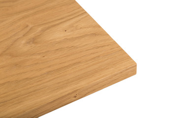 Kitchen, curved radial facade of furniture, front view. Kitchen facade isolated on white background.