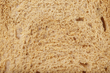 sliced bread closeup