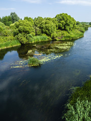 Ranova river, Ryazan region, Russia