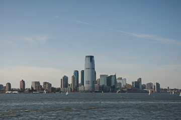 Manhattan Buildings view from Staten Island 
