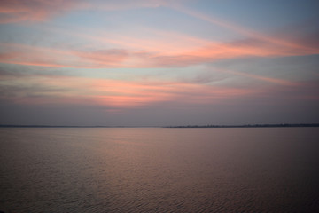 Obraz premium The golden hour, just after sunset.