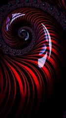 Abstract textured swirl pattern