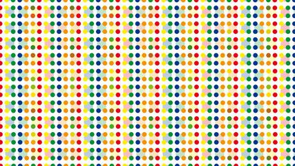 Simple Geometric Pattern shapes on a white background