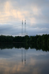 Morgens am See