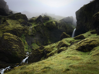 Fototapeta Incredible green canyon obraz