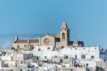 Medieval white village of Ostuni