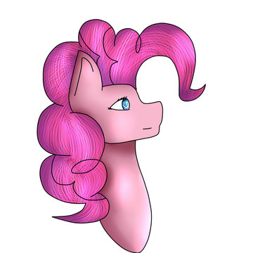 pinkie pie head
