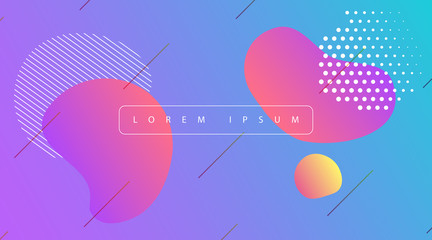 Obraz premium Vector geometric background. Web banner, flyer design