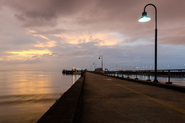 Road to the harbour