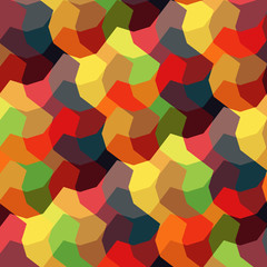 Abstract geometric pattern with city elements frayed sprays triangles neon high-quality vector illustration in graffiti style for your design