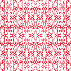 Fototapeta premium colored retro abstract seamless pattern in a geometric style classic color with geometric shapes vector illustration for your design