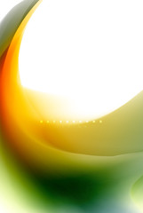 Holographic fluid colors flow, colorful liquid mixing colours motion concept