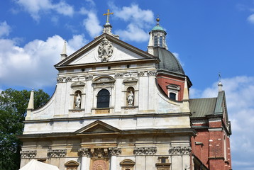 Fototapeta na wymiar Church of Saint Piotra i Pawla in Cracow,Poland