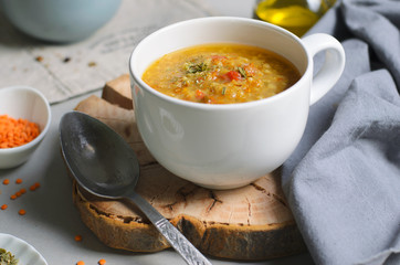 Lentil Bulgur Soup, Comfort Food, Turkish Cuisine