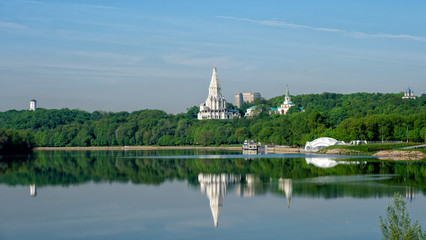 Fototapeta na wymiar Kolomenskoye Museum-Reserve, Moscow, Russia
