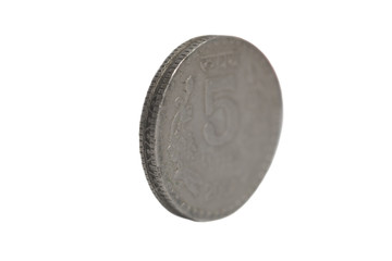 Five Indian Rupee Coin