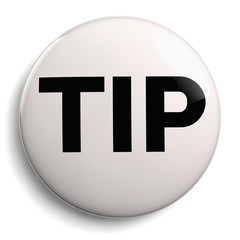 Tip Symbol Icon Isolated