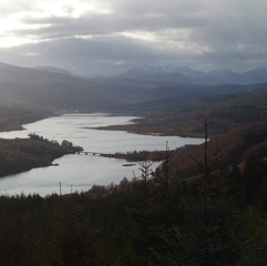 Scottish Highlands View