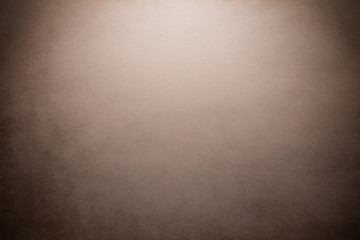 Brown Background with a Spotlight in the Center