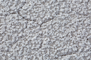 Crystals of salt, salt lake Elton, Russia