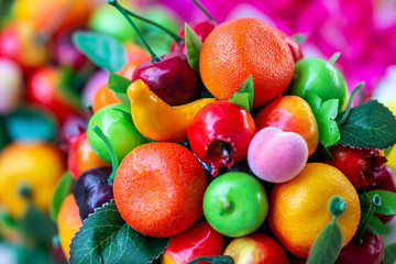 composition of artificial fruit