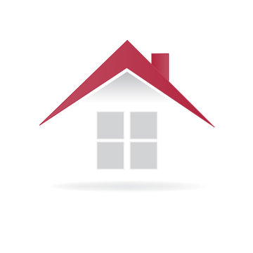 House real estate logo vector image template