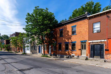 Montreal south west street houses