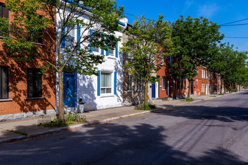 Montreal south west street houses