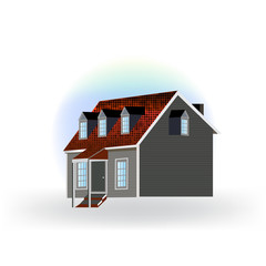 Logo house icon vector