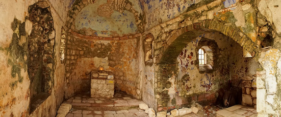 Old abandoned church in Kotor, Montenegro.
