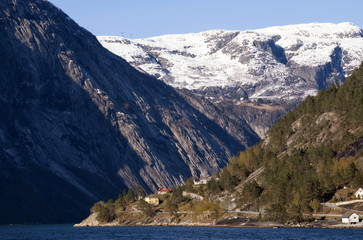 The Hardangerfjord near Eidfjord