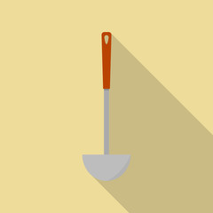 Kitchen tool icon. Flat illustration of kitchen tool vector icon for web design