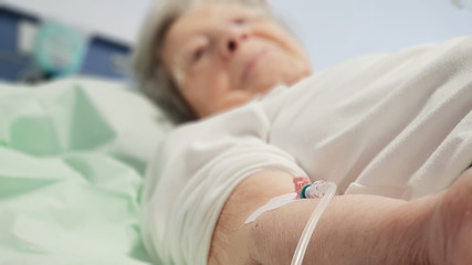 Senior Woman in Emergency Room 1
