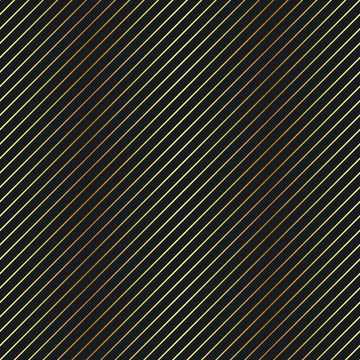 Vector Seamless Pattern With Gold Diagonal Stripes