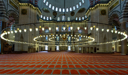 Obraz premium Stambuł, Meczet Sulejmana Wspaniałego.