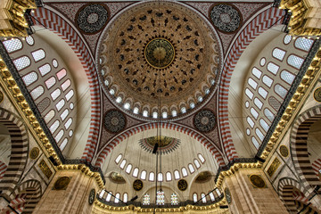 Fototapeta na wymiar Istanbul , Süleymaniye Mosque..