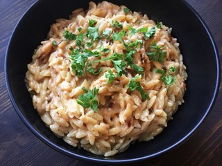 Creamy Parmesan Orzo