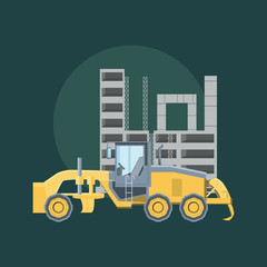 Construction trucks design