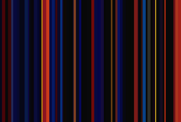 Dark black city night seamless stripes pattern. Abstract illustration background. Stylish modern trend colors.