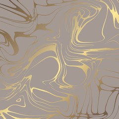 Golden marble. Elegant decorative background. Vector pattern