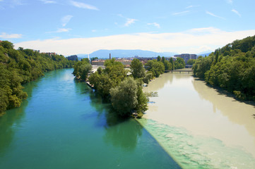 Fototapeta premium WALKING IN GENEVA