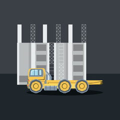 Construction trucks design