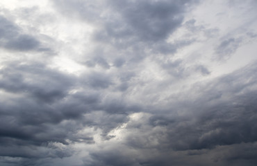 Obraz premium Storm clouds, dramatic sky