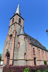 Fototapeta na wymiar Evangelische Pfarrkirche in Dieburg - Hessen 
