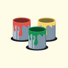 paint cans design