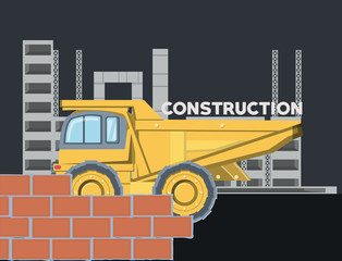 Construction trucks design