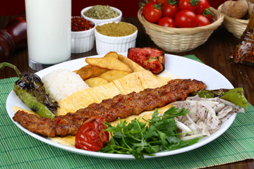 Turkish Adana Kebab